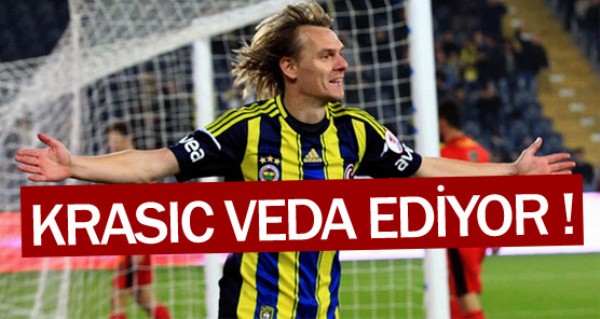 Krasic veda ediyor